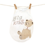 Organic Big Kiss Sleeveless Shirt